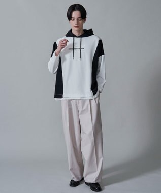 WEGO ドルマンポンチフードT（LS） ホワイト