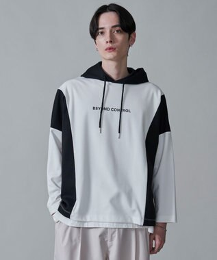 WEGO ドルマンポンチフードT（LS） ホワイト