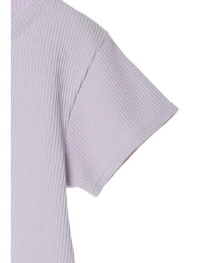 earth music&ecology ワッフルＴｅｅ Lavender