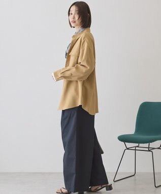 AMERICAN HOLIC ミリタリーシャツ Beige