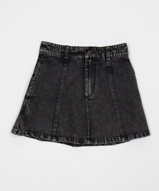 WEGO デニムフレアミニスカート