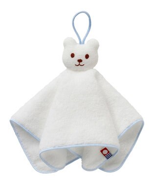 MIKI HOUSE HOT BISCUITS 【ミキハウス】 無撚糸バスポンチョギフトセット【BOX付き】 ブルー