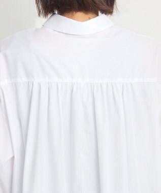 CRAFT STANDARD BOUTIQUE シワ軽減 /イージーケアシャツワンピース Off White