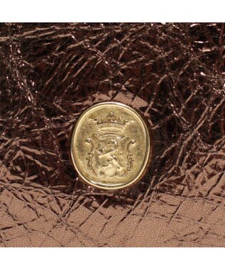 A.D.M.J. 【牛革】クラックメタル/イタリアンレザー前金具付トートL ブロンズ