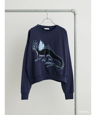 Green Parks Villains／パッチワーク裏毛プルオーバー Navy