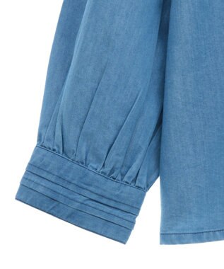 earth music&ecology セーラーカラーブラウス Medium Indigo