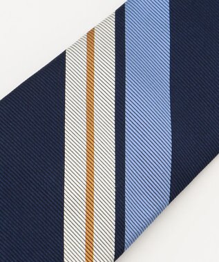 J.PRESS MEN 【JAPANESE TWILL&REPPE STRIPE COLLECTION】レジメンタルネクタイ ネイビー系1