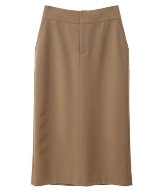 YECCA VECCA タイトロングスカート Gray Beige