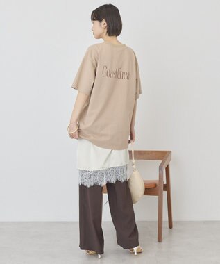 AMERICAN HOLIC COASTLINEA ロゴTシャツ Brown