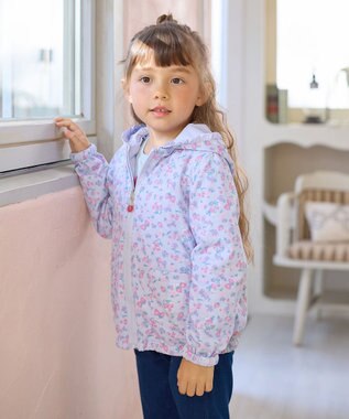 ANY KIDS 【チェリーベリーシリーズ】シャカシャカ リバーシ ブルゾン サックスブルー