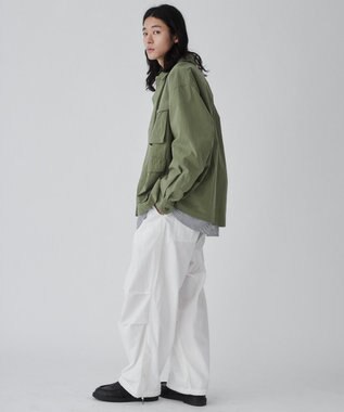 WEGO 【ユニセックス着用ITEM】ファティーグジャケット カーキ