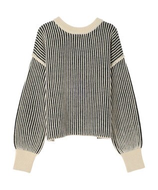 Green Parks ２ｗａｙ前後ニットプルオーバー Light Beige