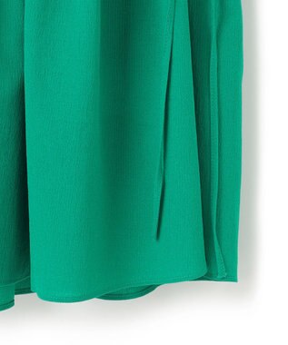 UNFILO BREEZEMOVE ペプラムブラウス グリーン