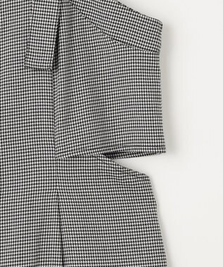 Feroux 【古畑星夏さん着用】チェック オールインワン ホワイト系2