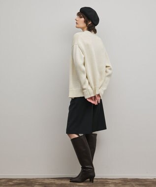 GRACE CONTINENTAL リリヤーンニットカーディガン キナリ