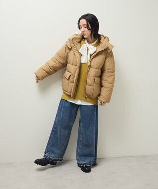 Green Parks ボウタイインナーシャツ Off White