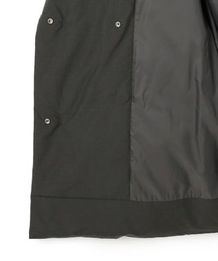 ICB 【撥水加工】ADSダウン Pコート チャコールグレー系