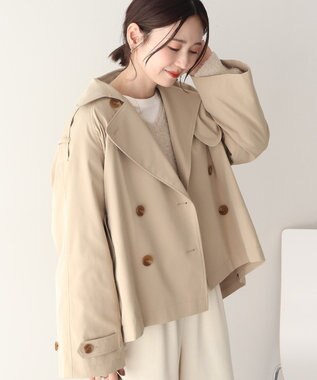 AMERICAN HOLIC 【先行予約】ショートトレンチコート Beige