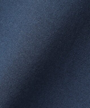 ICB 【洗える】 シルキーウールダブルフェイス ハイネックニットワンピース ブルーグレー