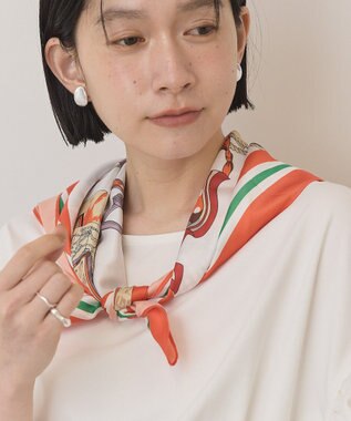 AMERICAN HOLIC Trip柄スカーフ Orange