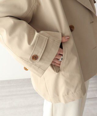 AMERICAN HOLIC 【先行予約】ショートトレンチコート Beige