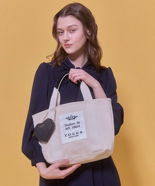 TOCCA 【WEB＆一部店舗限定】TOCCA AVENUE CANVAS TOTE キャンバス トートバッグ