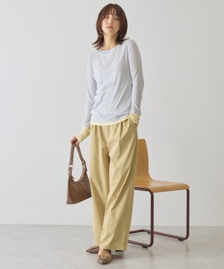 AMERICAN HOLIC 【2点セット】レイヤードパンツ Beige