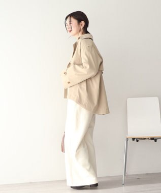AMERICAN HOLIC 【先行予約】ショートトレンチコート Beige