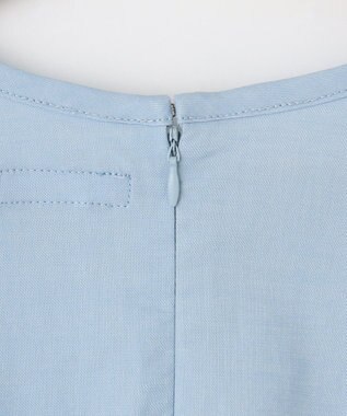 SHARE PARK LADIES 【UVカット・撥水・ストレッチ】ストレッチデニムライト ワンピース サックスブルー系