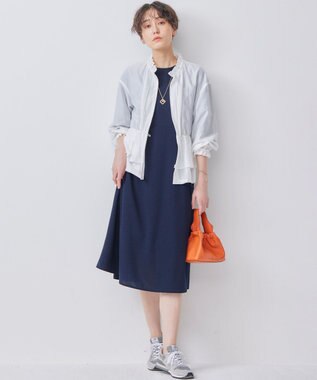 組曲 ライトアムンゼンジャージー ワンピース ネイビー系
