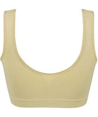 Wing ノンワイヤーブラ バストの脇流れを防ぐ 就寝中も日中のくつろぎタイムも 【ナイトアップブラ ルーム】 ブラジャー ナイトブラ KB3511 ウイング／ワコール サンドベージュ