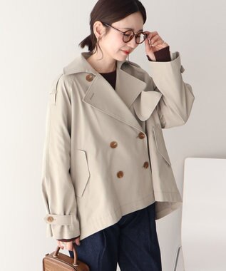 AMERICAN HOLIC 【先行予約】ショートトレンチコート Light Khaki