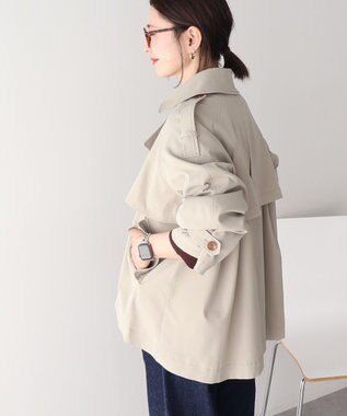 AMERICAN HOLIC 【先行予約】ショートトレンチコート Light Khaki