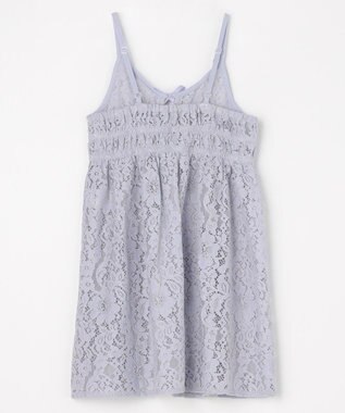 ANY KIDS 【2点セット】Tシャツ×レース キャミソールチュニック ホワイト