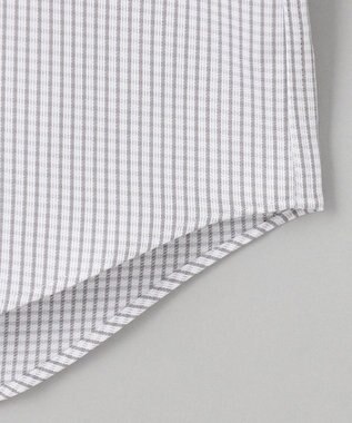 GOTAIRIKU 春夏向け【形態安定】SUMMERPREMIUMPLEATS_ボタンダウン 長袖ドレスシャツ（グレーチェック） ライトグレー系4