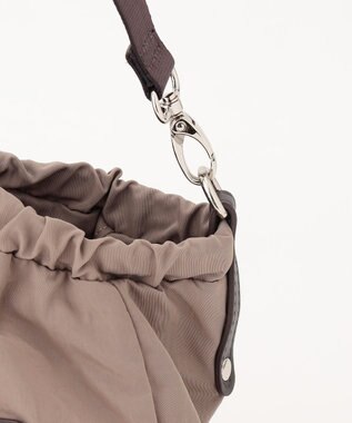 Y'SACCS 【Y’SACCS vous et】サイドギャザー2WAYトート Sサイズ ベージュ