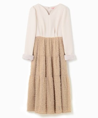 TOCCA 【ヨンア×大人百花コラボ・00サイズあり・洗える】SUGARPLUM ドレス ベージュ系