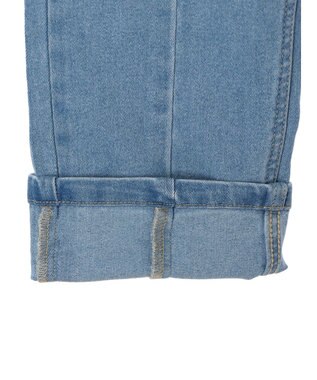 Green Parks ＧＵＭストレッチセンター切替テーパードデニムパンツ Light Blue