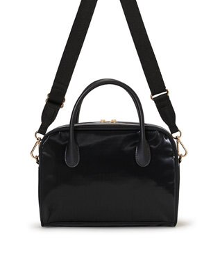 LeSportsac SQUARE TH CROSSBODY/アップタウンブラックシャイン/ブラック2 アップタウンブラックシャイン/ブラック2