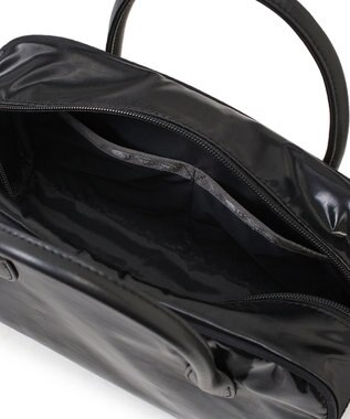 LeSportsac SQUARE TH CROSSBODY/アップタウンブラックシャイン/ブラック2 アップタウンブラックシャイン/ブラック2