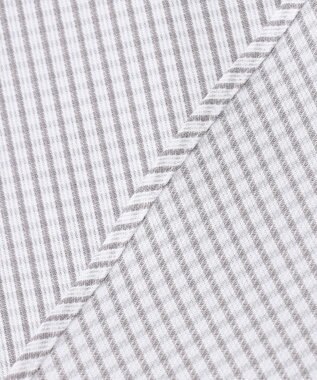 GOTAIRIKU 春夏向け【形態安定】SUMMERPREMIUMPLEATS_ボタンダウン 長袖ドレスシャツ（グレーチェック） ライトグレー系4