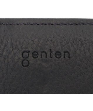 genten トスカ 二つ折り財布 ネイビー