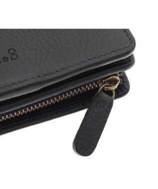 genten トスカ 二つ折り財布 ネイビー