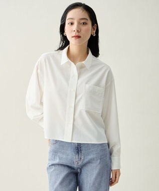 ANY L ANYクロップドシャツ