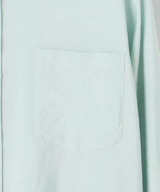 ANY SIS シアーダブルポケット シャツ ミント