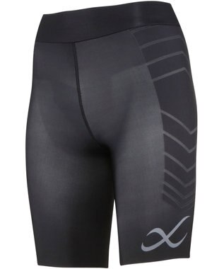 CW-X 【WOMEN】 CW-X レディース スポーツタイツ 【BUILDER MODEL】腹圧サポート 力を発揮しやすい 【アスリートの声から誕生】 股関節・骨盤サポート ひざ上丈 トレーニング マラソン HPY375 /ワコール ブラック