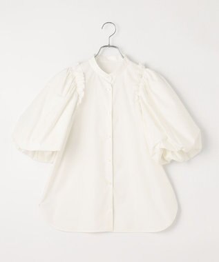 #Newans 【ANSWER for フォトジェニックスタイル】バルーンスリーブブラウス ホワイト系