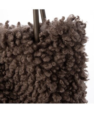 UNBILLION カシュカシュ cachecache / フェイクムートンハトメトートバッグ オーク