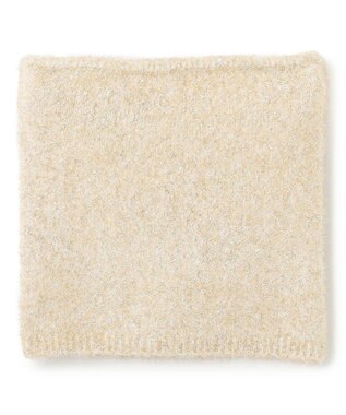 uncrave ラメ シャギー ニット バンドゥ（uncrave STANDARD） ゴールド×ホワイト