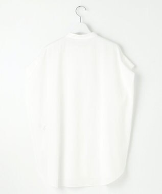 23区 【SACRA】シュリンクギャバジン ブラウス ホワイト系